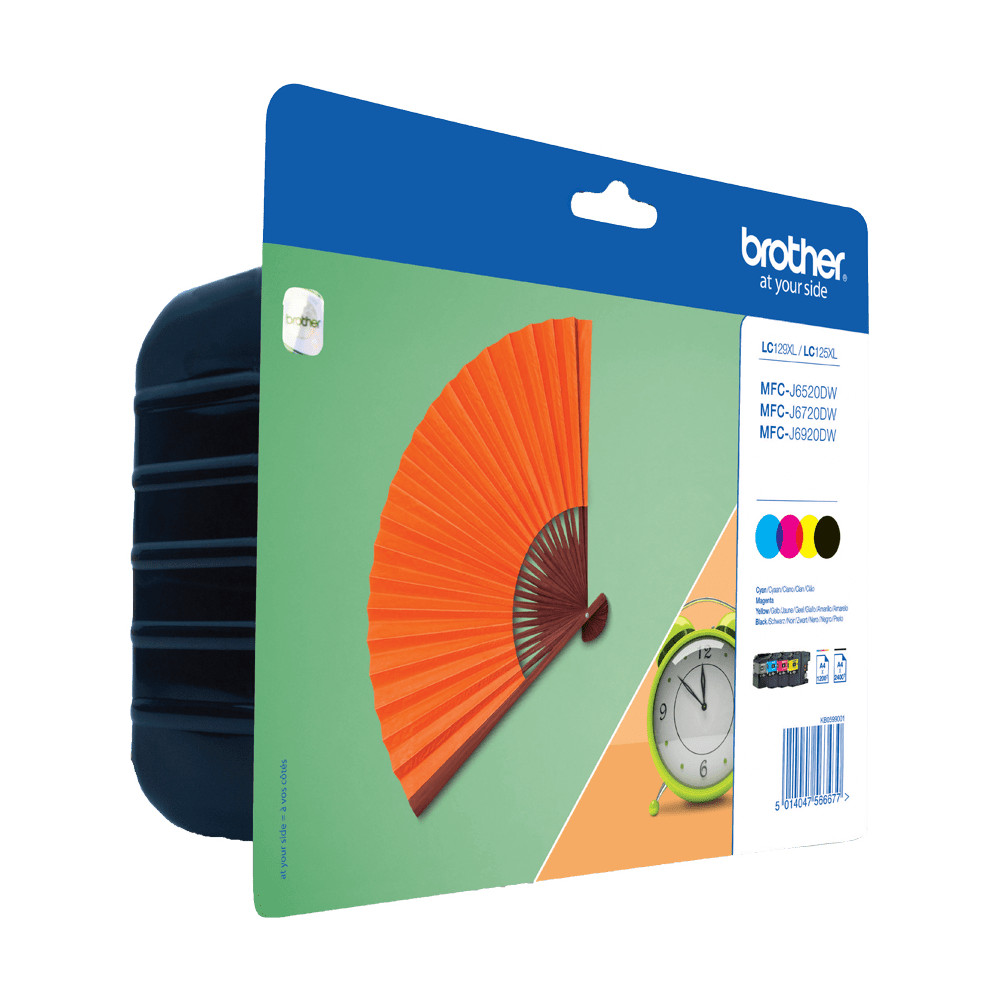 Produktbild för Brother LC-129XL bläckpatroner 1 styck Original Svart, Cyan, Magenta, Gul
