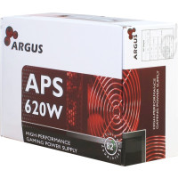 Produktbild för Inter-Tech Argus APS strömförsörjningsenheter 620 W 20+4 pin ATX ATX Svart