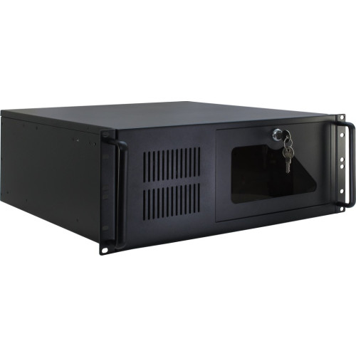 Inter-Tech Elektronik Handels Inter-Tech IPC 4U-4088-S Ställning Svart