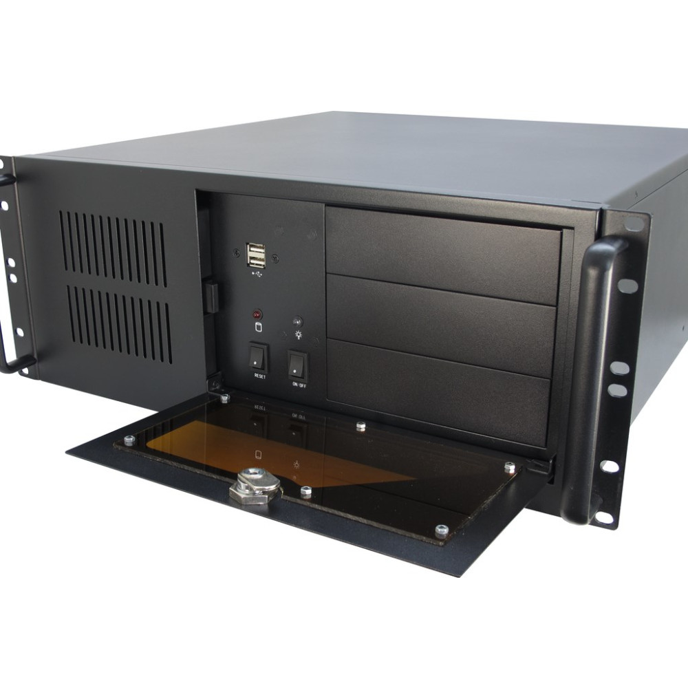 Produktbild för Inter-Tech IPC 4U-4088-S Ställning Svart