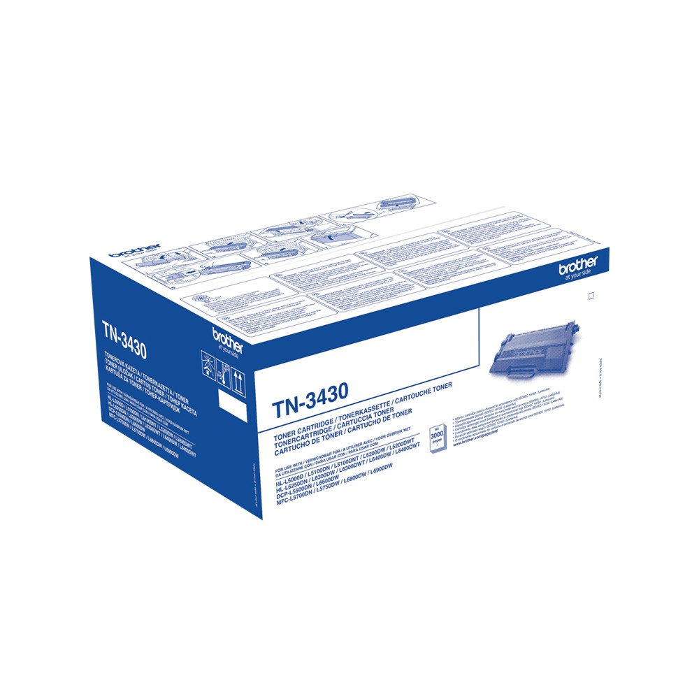 Produktbild för Brother TN-3430 Tonerkassett 1 styck Original Svart