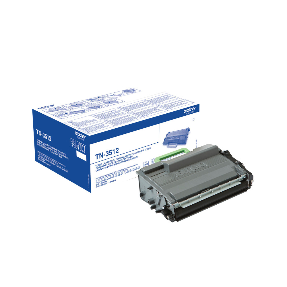 Produktbild för Brother TN-3512 Tonerkassett 1 styck Original Svart