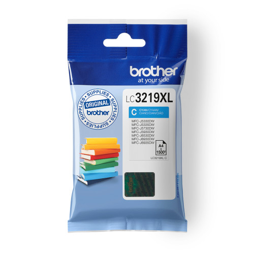 Brother Brother LC3219XLC bläckpatroner 1 styck Original Cyan