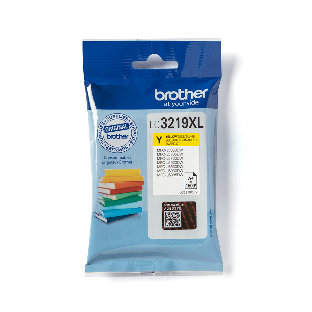 Produktbild för Brother LC3219XLY bläckpatroner 1 styck Original Gul