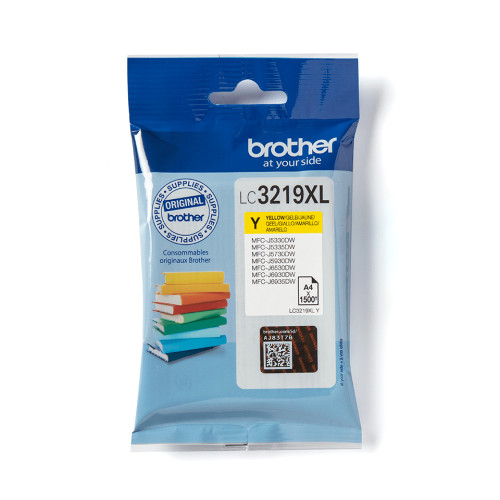 Brother Brother LC3219XLY bläckpatroner 1 styck Original Gul