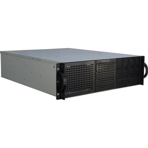 Inter-Tech Elektronik Handels Inter-Tech 3U-30240 Ställning Svart