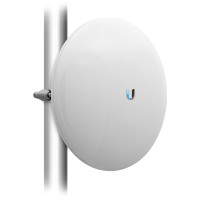 Produktbild för Ubiquiti NanoBeam 5AC Gen 2 Nätverksbrygga 450 Mbit/s Vit