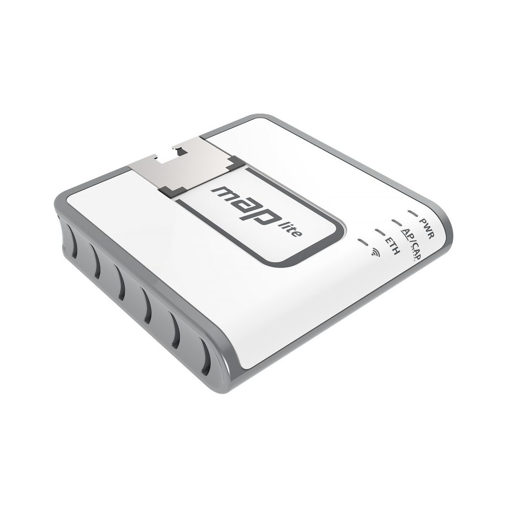 Produktbild för Mikrotik mAP lite Vit Strömförsörjning via Ethernet (PoE) stöd
