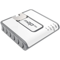 Produktbild för Mikrotik mAP lite Vit Strömförsörjning via Ethernet (PoE) stöd