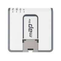 Produktbild för Mikrotik mAP lite Vit Strömförsörjning via Ethernet (PoE) stöd