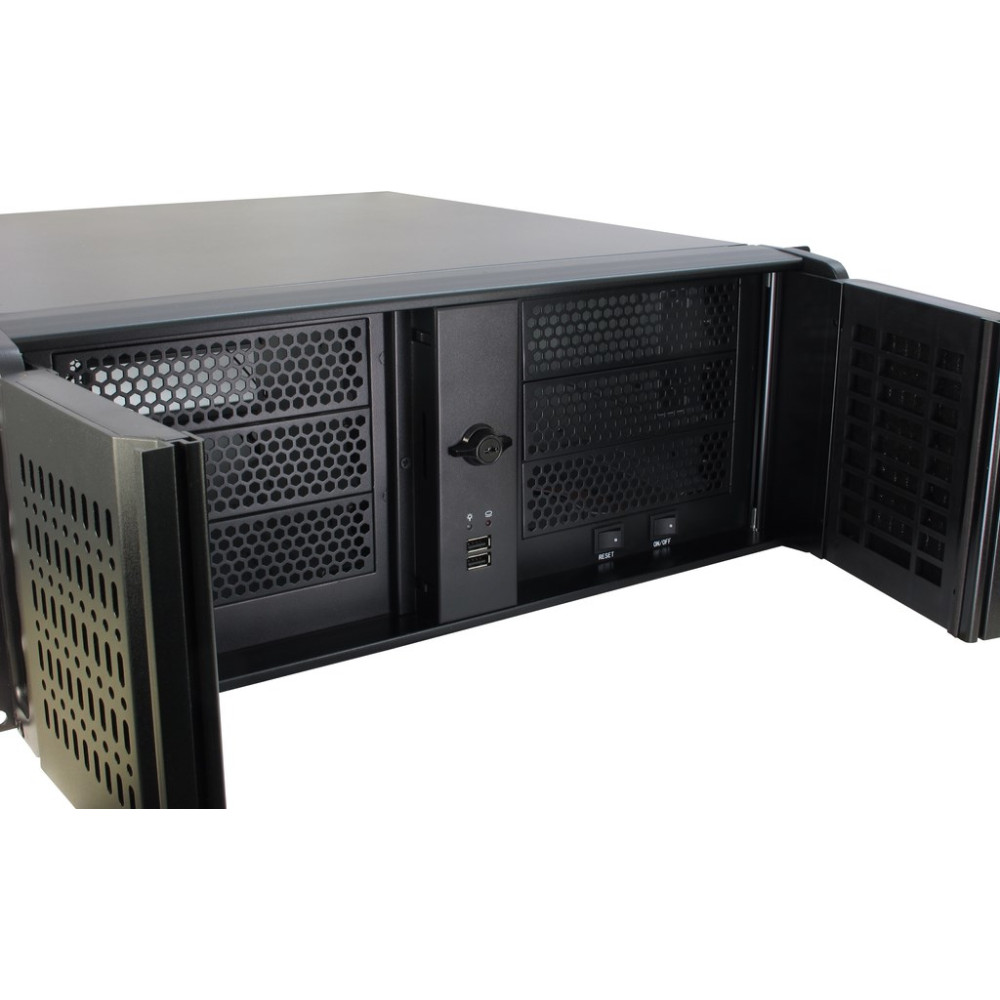 Produktbild för Inter-Tech 4U-4098-S Ställning Svart