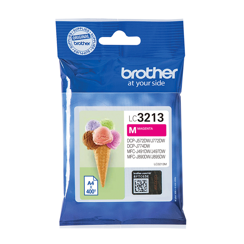 Produktbild för Brother LC3213M bläckpatroner 1 styck Original Magenta