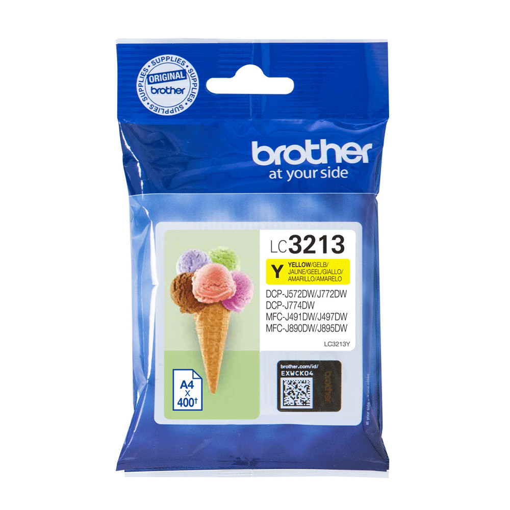 Produktbild för Brother LC3213Y bläckpatroner 1 styck Original Gul