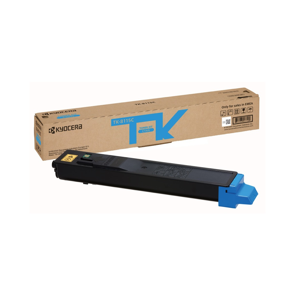 Produktbild för KYOCERA TK-8115C Tonerkassett 1 styck Original Cyan