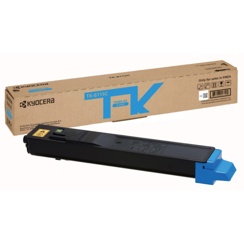 KYOCERA KYOCERA TK-8115C Tonerkassett 1 styck Original Cyan
