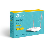 Produktbild för TP-Link TL-WA801N access-punkter för trådlösa nätverk 300 Mbit/s Vit Strömförsörjning via Ethernet (PoE) stöd