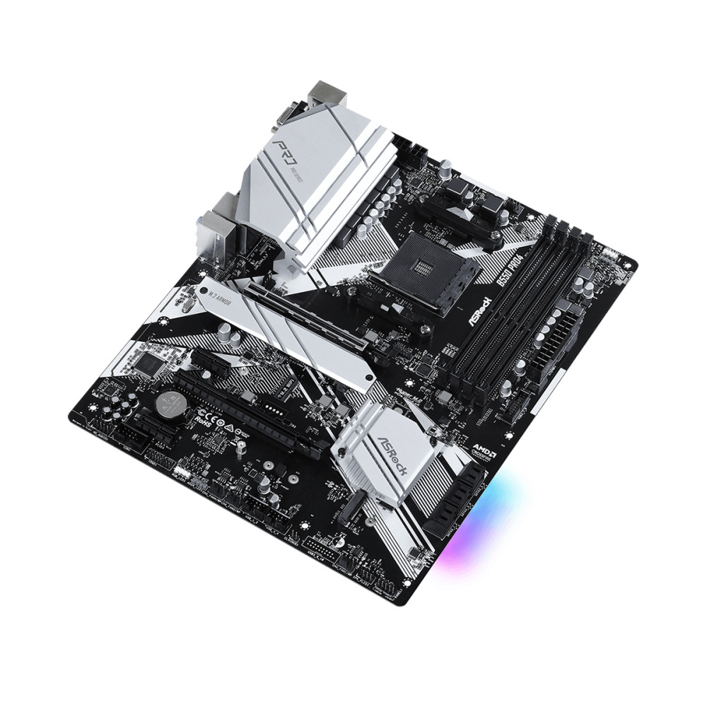 Produktbild för Asrock B550 Pro4 AMD B550 Uttag AM4 ATX