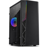 Produktbild för Inter-Tech B-02 RGB Tower Svart