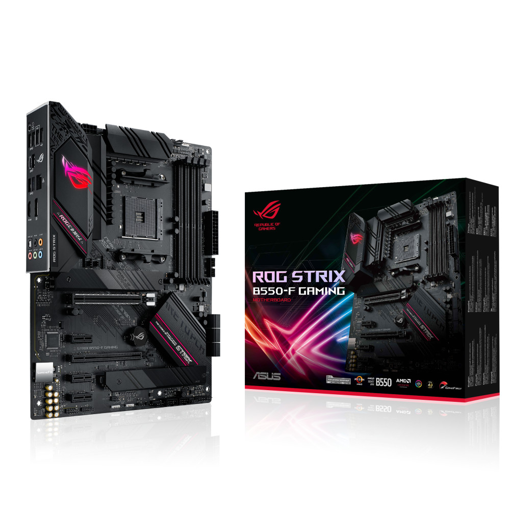 Produktbild för ASUS ROG STRIX B550-F GAMING AMD B550 Uttag AM4 ATX