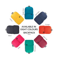 Produktbild för Xiaomi Mi Casual Daypack ryggsäckar Fritidsryggsäck Svart Polyester