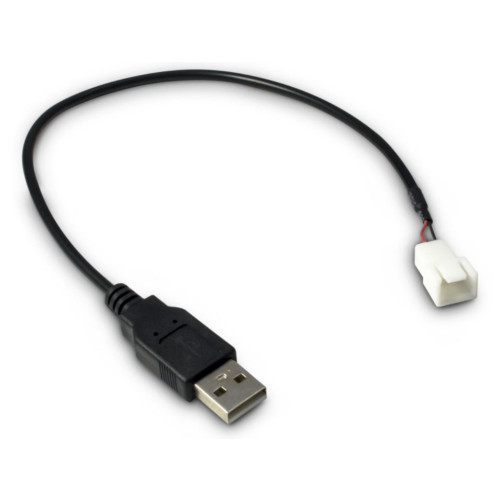 Inter-Tech Elektronik Handels Inter-Tech 88885450 USB-kablar 0,3 m USB A Svart