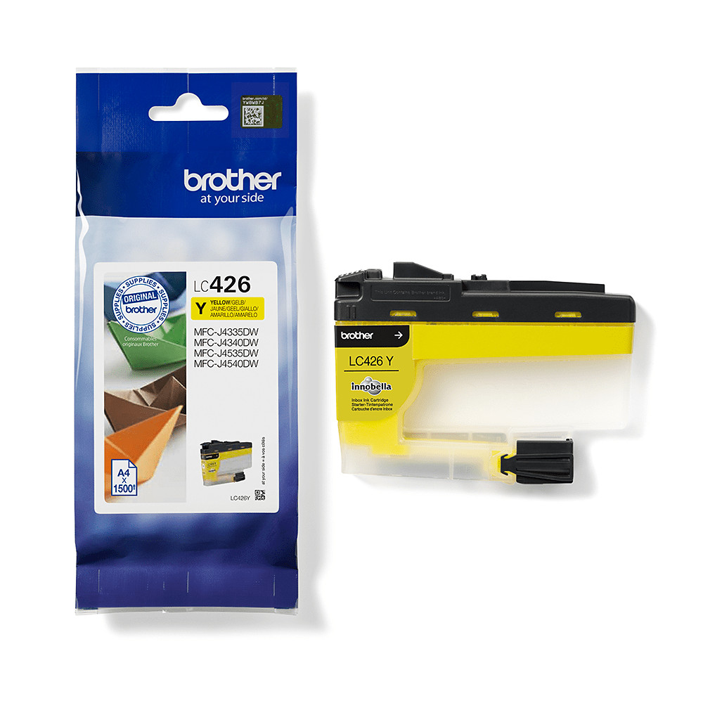 Produktbild för Brother LC426Y bläckpatroner 1 styck Original Gul