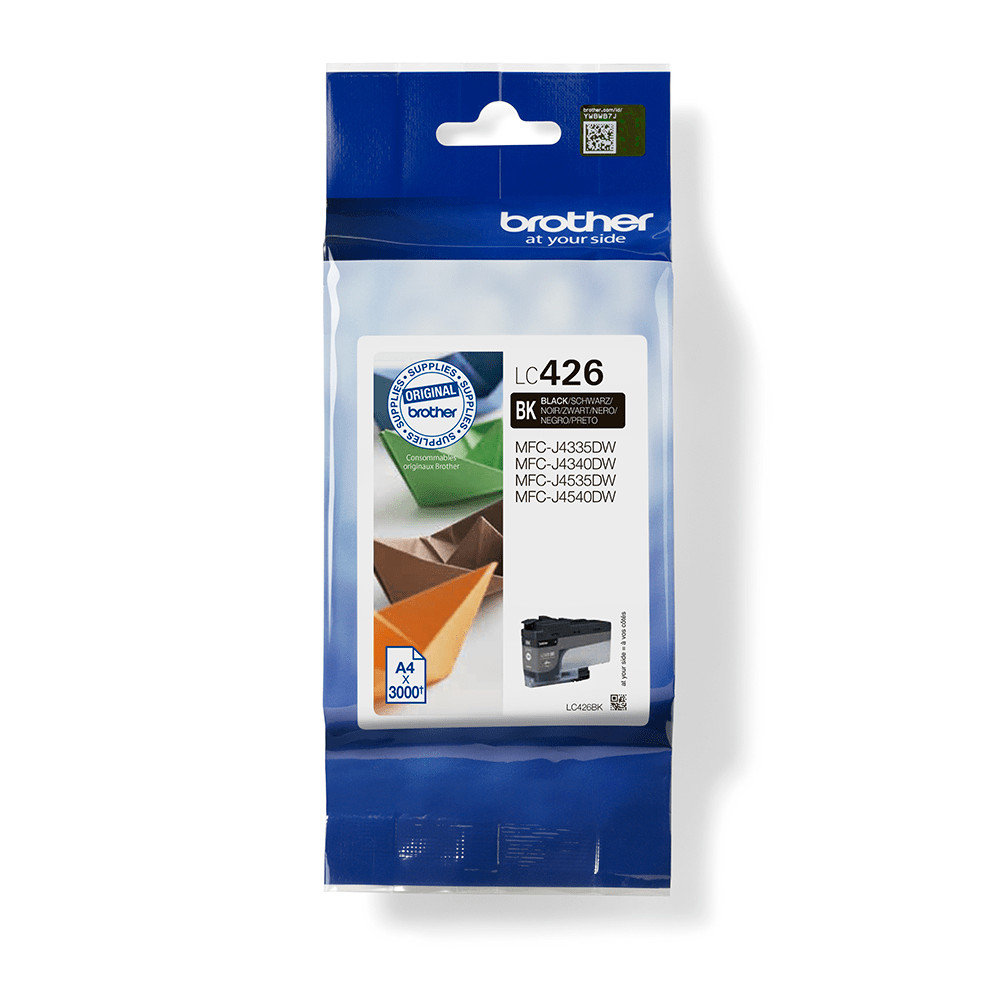 Produktbild för Brother LC426BK - svart - original - bläckpatron