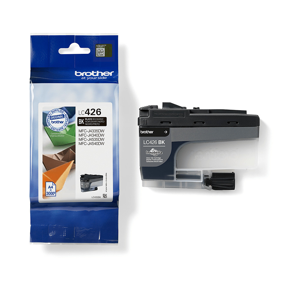 Produktbild för Brother LC426BK - svart - original - bläckpatron