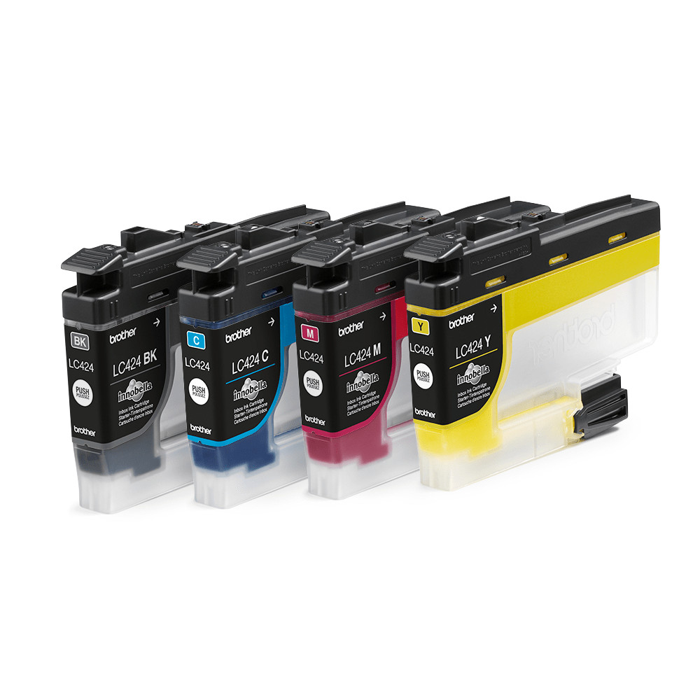Produktbild för Brother LC424VAL bläckpatroner 4 styck Original Svart, Cyan, Magenta, Gul