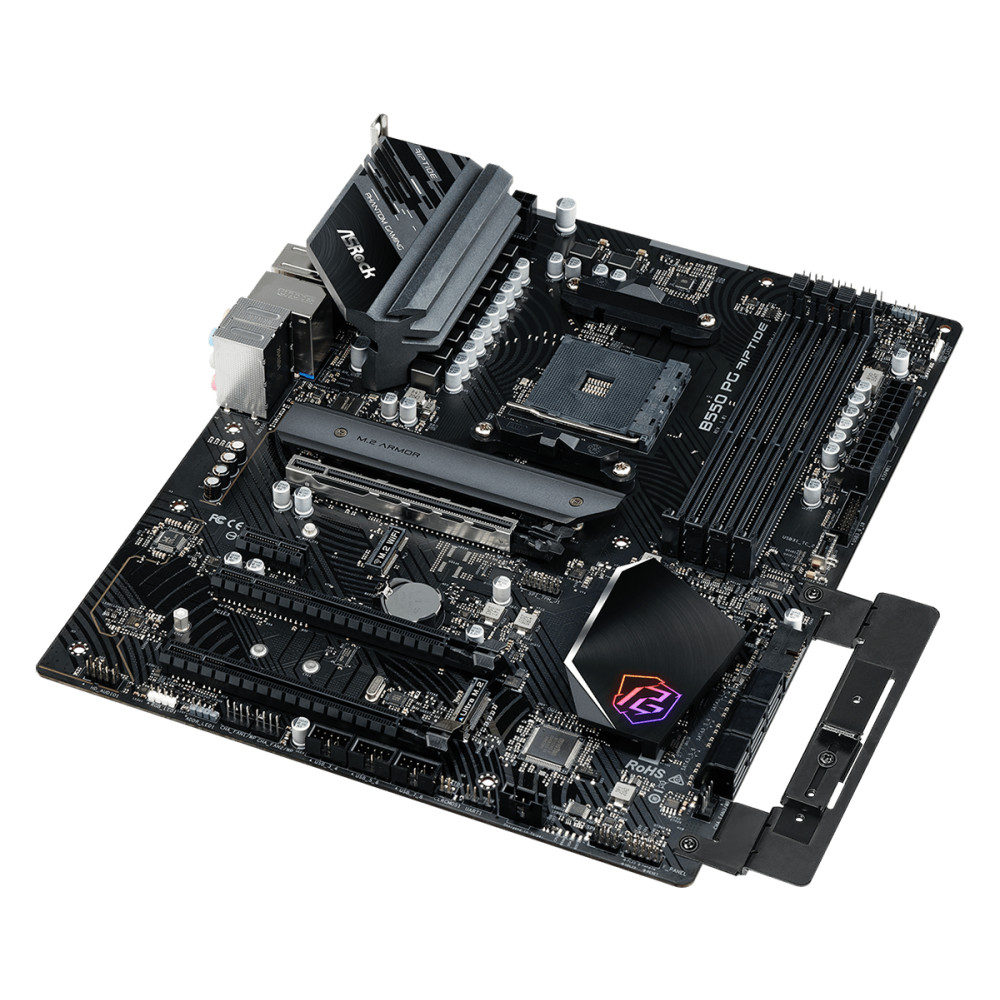 Produktbild för Asrock B550 PG Riptide AMD B550 Uttag AM4 ATX