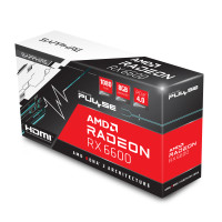 Miniatyr av produktbild för Sapphire PULSE Radeon RX 6600 AMD 8 GB GDDR6