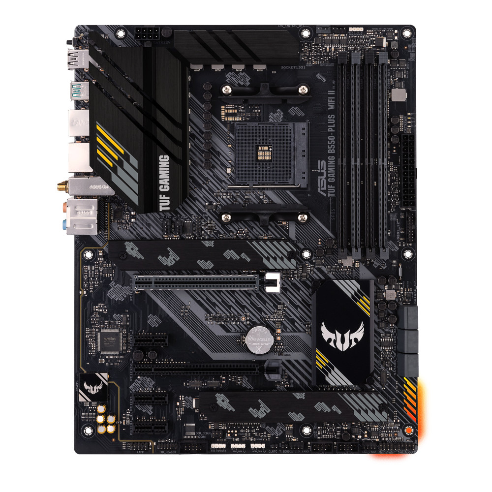 Produktbild för ASUS TUF GAMING B550-PLUS WIFI II AMD B550 Uttag AM4 ATX