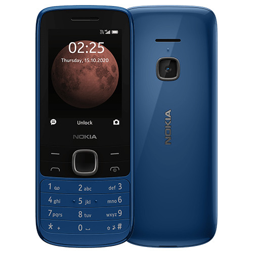 NOKIA Nokia 225 4G 6,1 cm (2.4") 90,1 g Blå