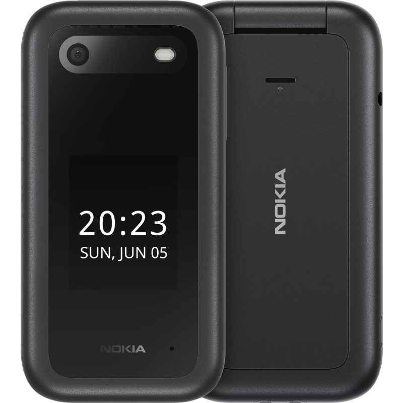 Produktbild för Nokia 2660 Flip 7,11 cm (2.8") 123 g Svart Första mobiltelefon