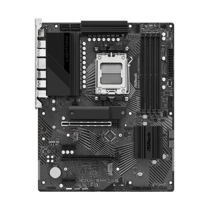 Produktbild för Asrock B650 PG Lightning AMD B650 AM5-sockel ATX
