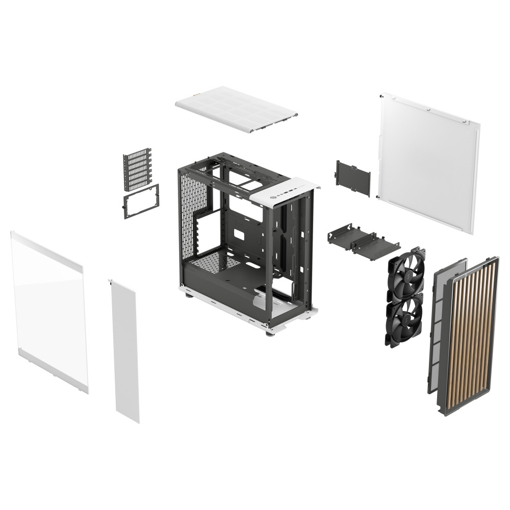 Produktbild för Fractal Design North Vit