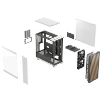 Produktbild för Fractal Design North Vit
