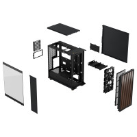 Produktbild för Fractal Design North Svart