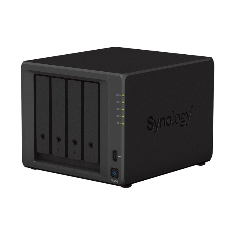 Produktbild för Synology DiskStation DS923+ NAS- & lagringsservrar Tower Nätverksansluten (Ethernet) Svart R1600