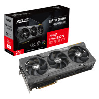 Produktbild för ASUS TUF Gaming Radeon RX 7900 XTX - OC Edition - grafikkort - Radeon RX 7900 XTX - 24 GB - grå