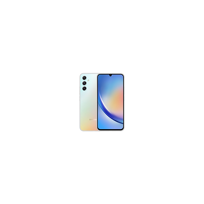 Produktbild för Samsung Galaxy A34 5G 16,8 cm (6.6") Hybrid Dual SIM USB Type-C 6 GB 128 GB 5000 mAh Silver
