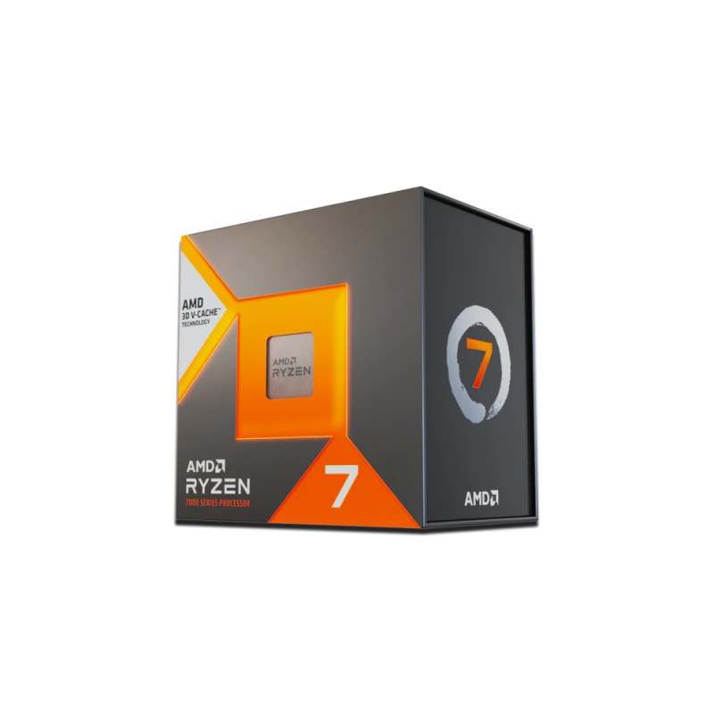Produktbild för AMD Ryzen 7 7800X3D processorer 4,2 GHz 96 MB L3 Låda