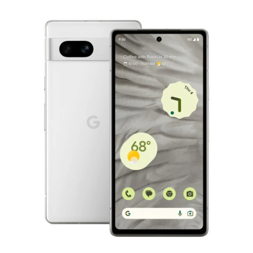 Google Google Pixel 7a 15,5 cm (6.1") Dubbla SIM-kort Android 13 5G USB Type-C 8 GB 128 GB 4385 mAh Vit