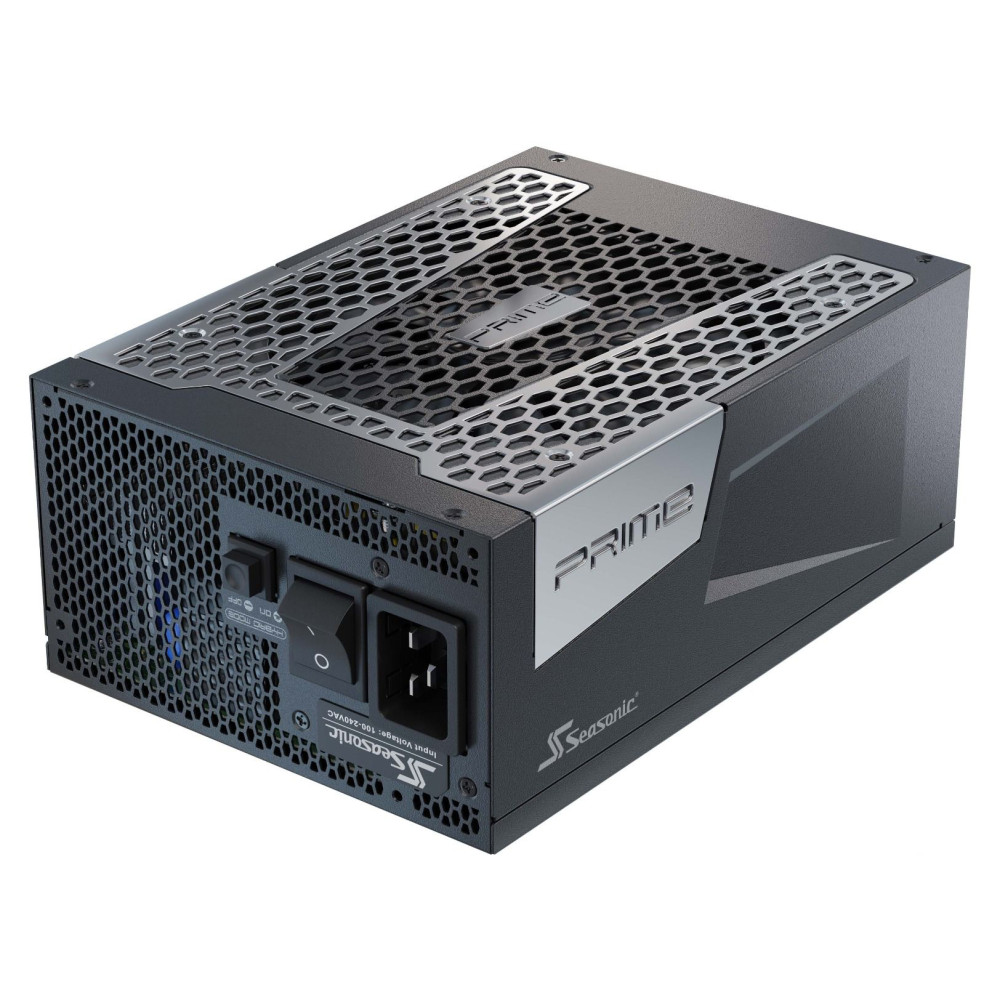 Produktbild för Seasonic PRIME-TX-1600 strömförsörjningsenheter 1600 W 20+4 pin ATX ATX Svart