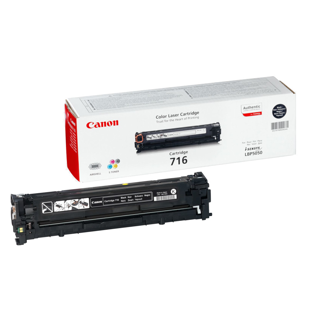 Produktbild för Canon Cartridge 716 Black Tonerkassett 1 styck Original Svart