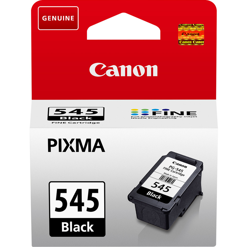 Produktbild för Canon PG-545 bläckpatroner 1 styck Original Standardavkastning Svart