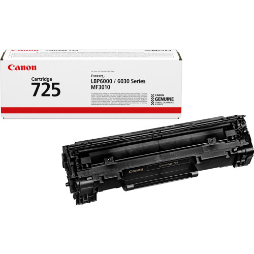 CANON Canon 725 Tonerkassett 1 styck Original Svart