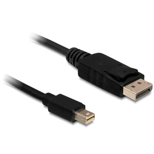 DeLOCK DeLOCK 83479 DisplayPort-kabel 5 m Mini DisplayPort Svart