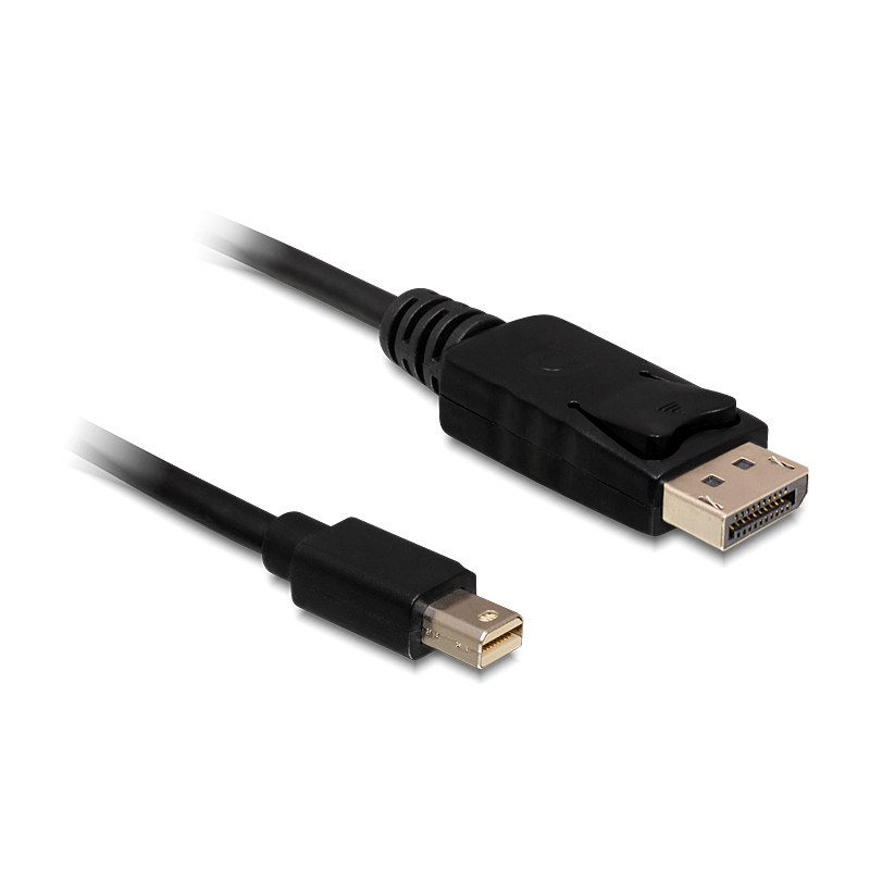 Produktbild för DeLOCK 83479 DisplayPort-kabel 5 m Mini DisplayPort Svart