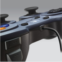 Produktbild för Logitech G F310 Svart, Blå, Multifärg USB 2.0 Spelplatta Analog / Digital PC